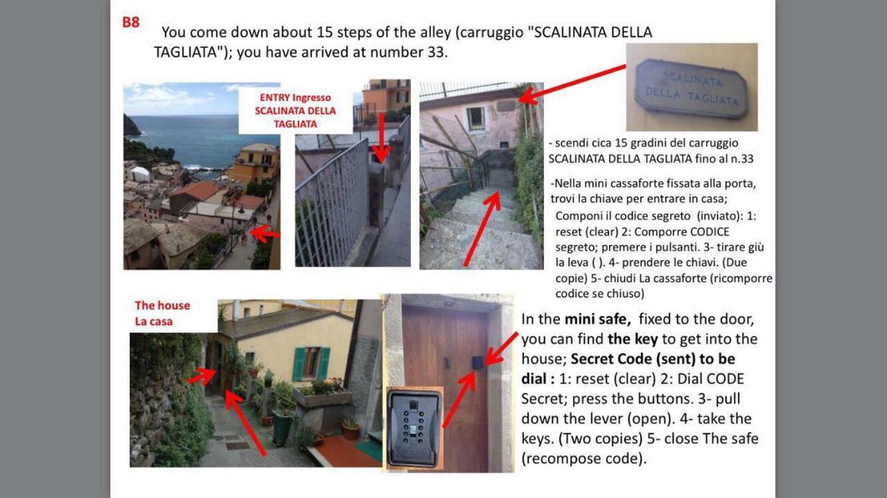 Appartamento Chic Riomaggiore 5 Terre Extérieur photo