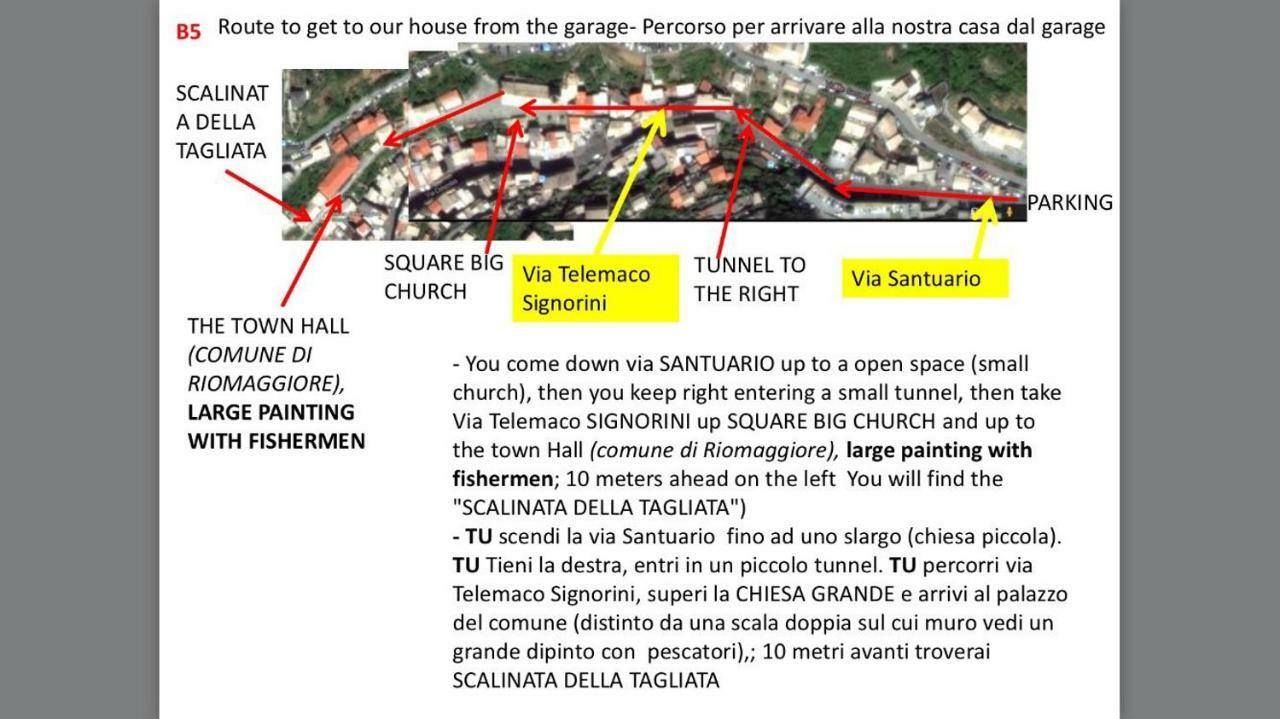 Appartamento Chic Riomaggiore 5 Terre Extérieur photo