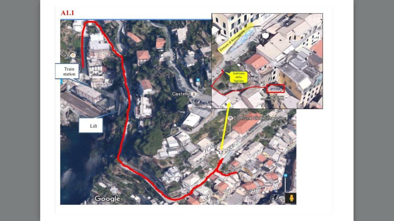 Appartamento Chic Riomaggiore 5 Terre Extérieur photo
